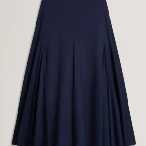 Spódnica plisowana midi